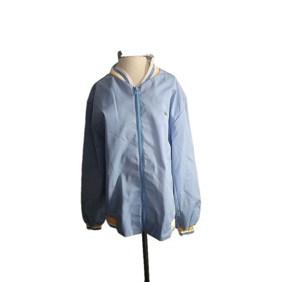 Vntg Mens Large Izod Lacoste Windbreaker Jacket - Picture 1 of 14